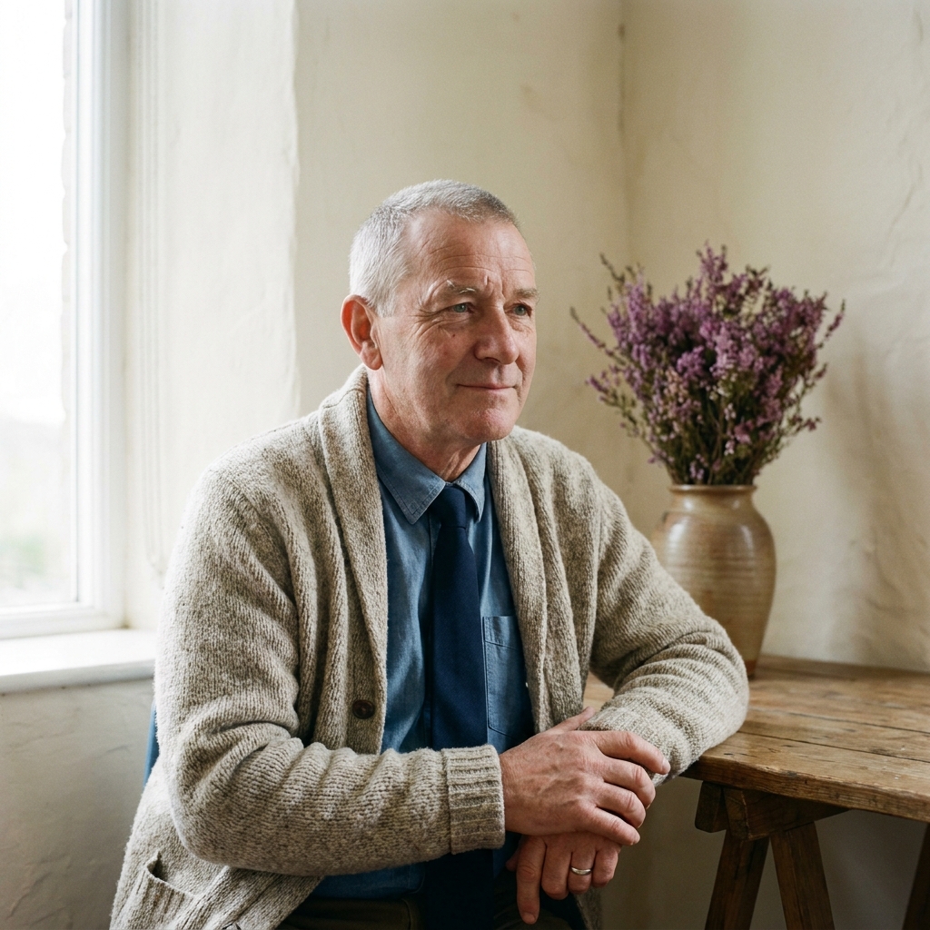John Carter, chair of the trust, photographed in the Westgate parish hall.